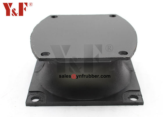 Sistema de montaje de goma para compactadores de placas