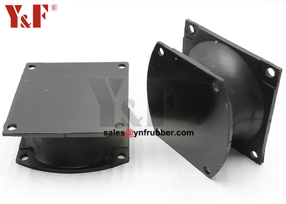 Sistema de montaje de goma para compactadores de placas