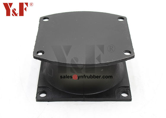 Sistema de montaje de goma para compactadores de placas