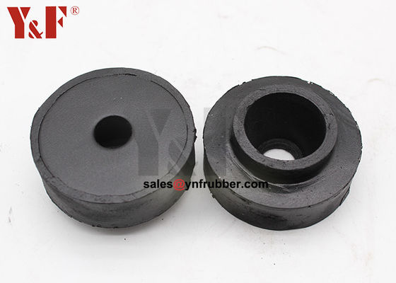 Máquina antvibración negra montajes 1 mm - 200 mm de altura industrial