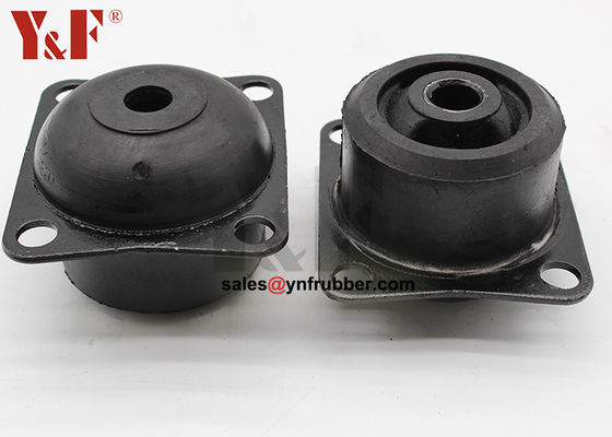 Montaje de la máquina antivibración duradera negro / blanco montaje del motor