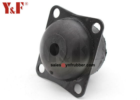 Montaje de la máquina antivibración duradera negro / blanco montaje del motor