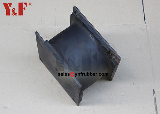 Compactor negro montajes aislantes de caucho absorbedores de choques industriales