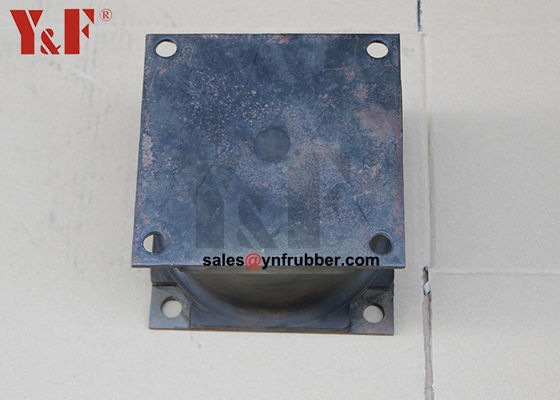 Compactor negro montajes aislantes de caucho absorbedores de choques industriales